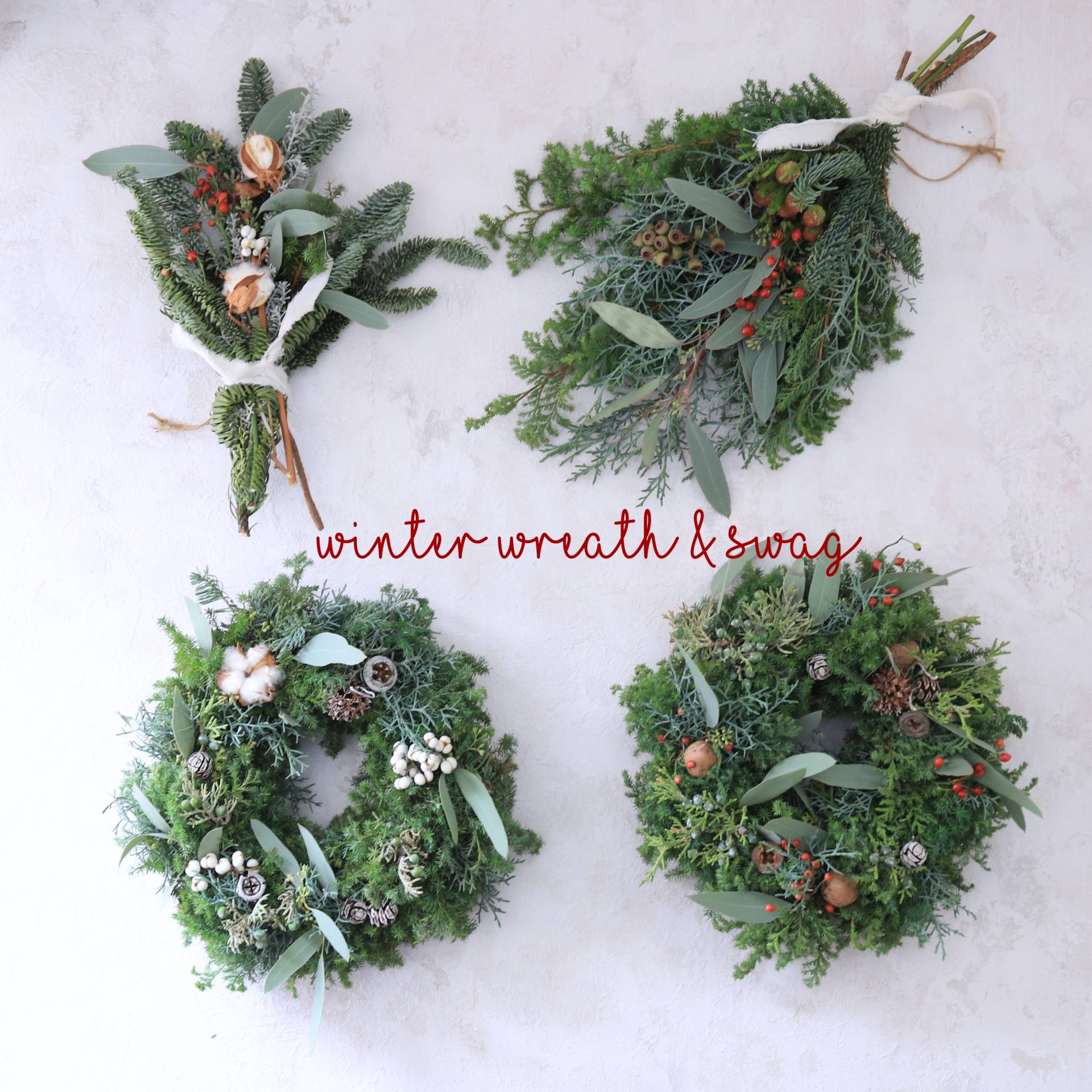 winter　wreath