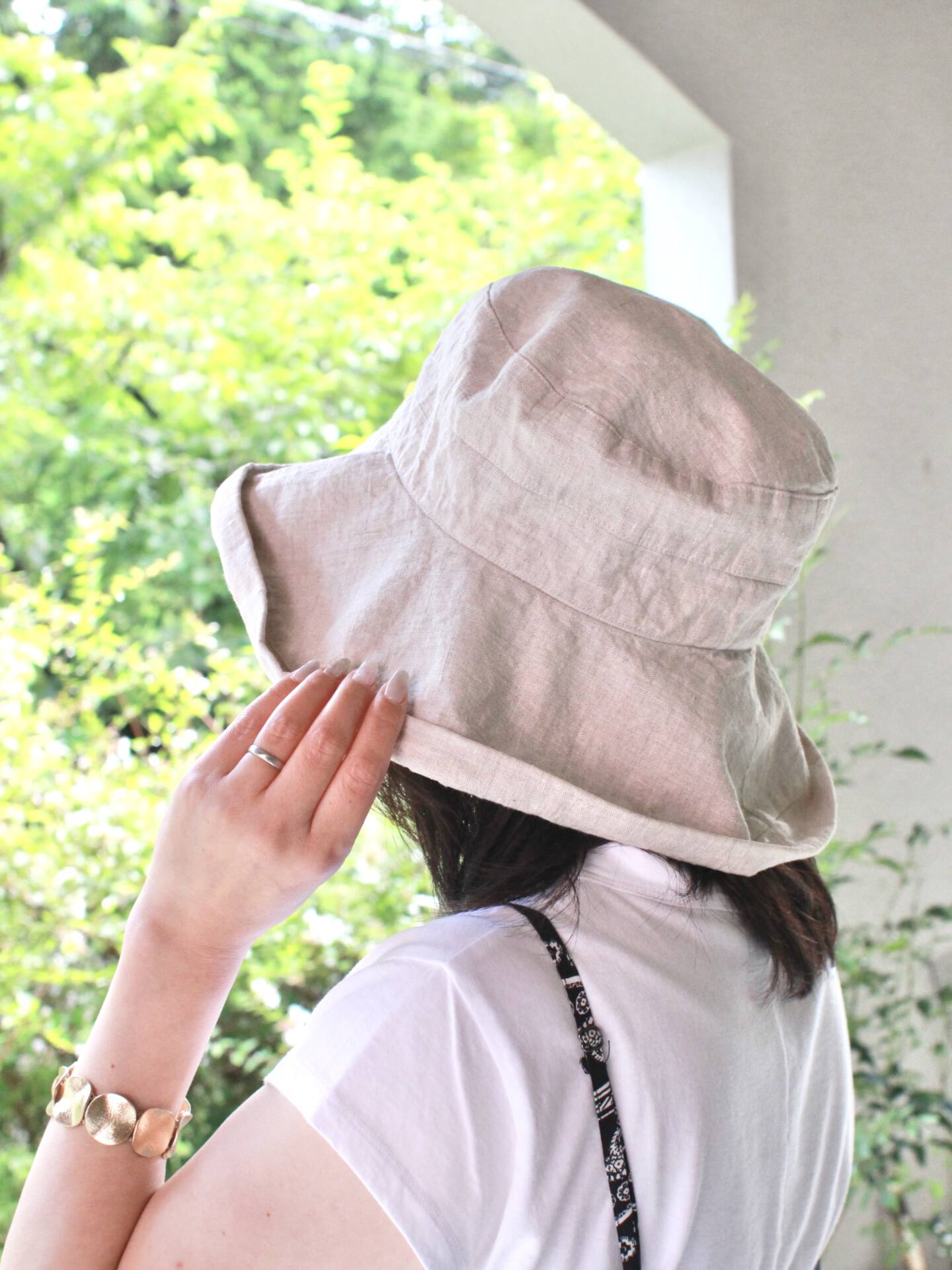 LINO E LINA　リネンハット Lino e Lina リネン 帽子 ハット リーノエリーナ マノン 麻100